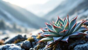Il Sempervivum montano è la succulenta che fiorisce al freddo dove tutte quante non resistono