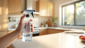 Il trucco per pulire i mobili della cucina in un minuto senza dover risciacquare