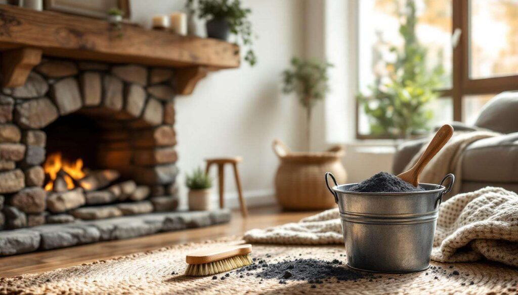 Non buttare la cenere del camino: ecco come usarla per pulire casa