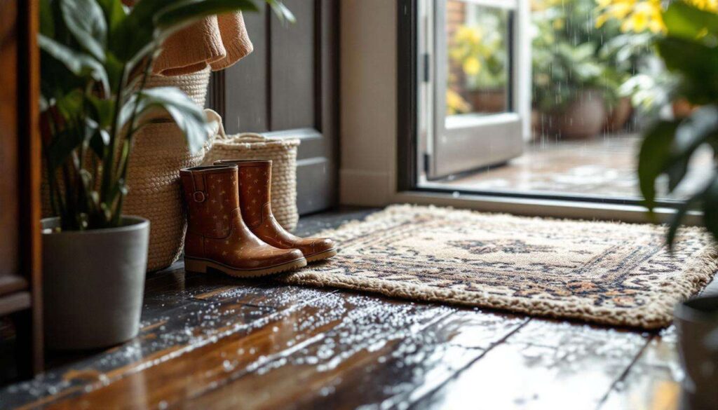 Scarpe bagnate e terra sul pavimento: come mantenere l’ingresso sempre in ordine e asciutto