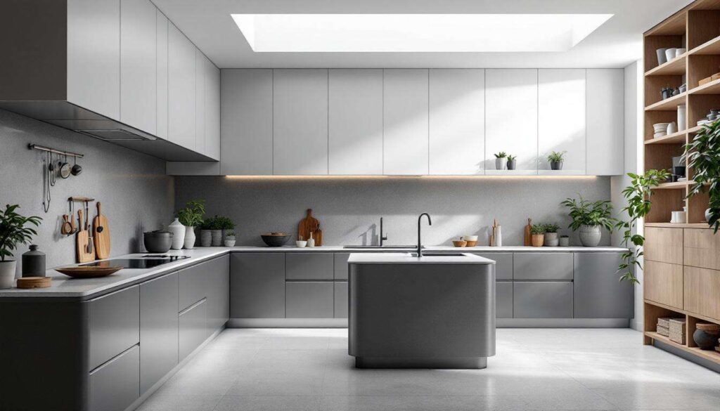 Né mensole aperte né scaffali a vista, questo sistema chiuso rivoluziona la cucina