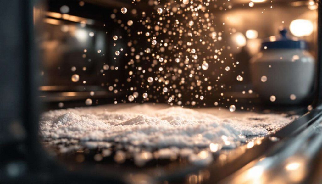 Perché bicarbonato e aceto puliscono il forno senza fatica